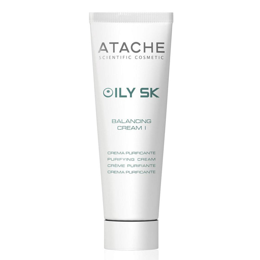 Oily SK Balancing Cream I Балансуючий крем для шкіри з акне ніч, день 50 ml Atache