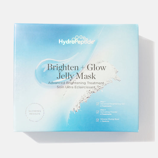 Brighten+Glow Jelly Mask – Освітлююча гелева маска-плівка Hydropeptide