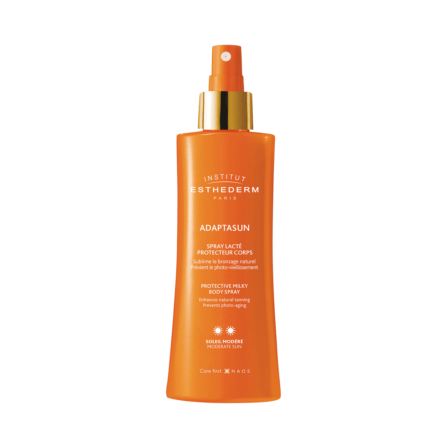 Спрей для тіла Adaptasun ** ®, 150 мл Milky Spray Moderate Sun 150 ml Institut Esthederm