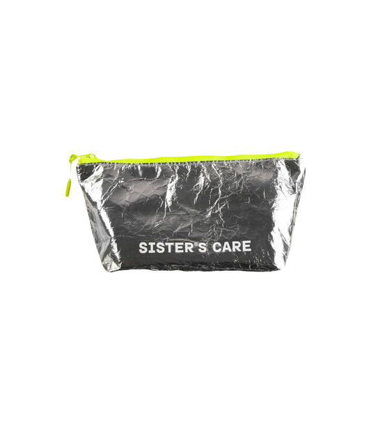 SISTER’S CARE COSMETIC BAG Косметичка для зберігання Sister's Aroma, сріблястий і білий