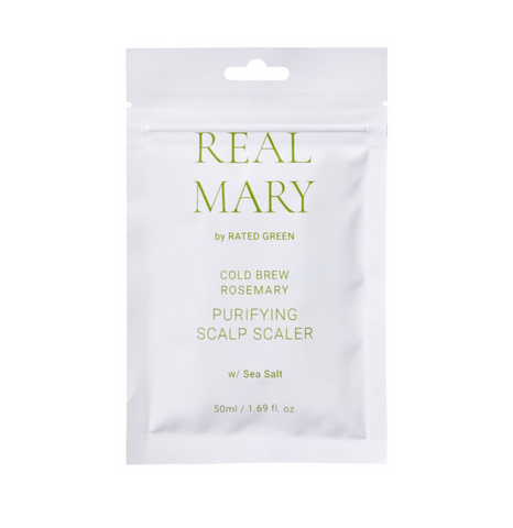 Очищаюча маска для шкіри голови саше REAL MARY 50 мл Rated Green