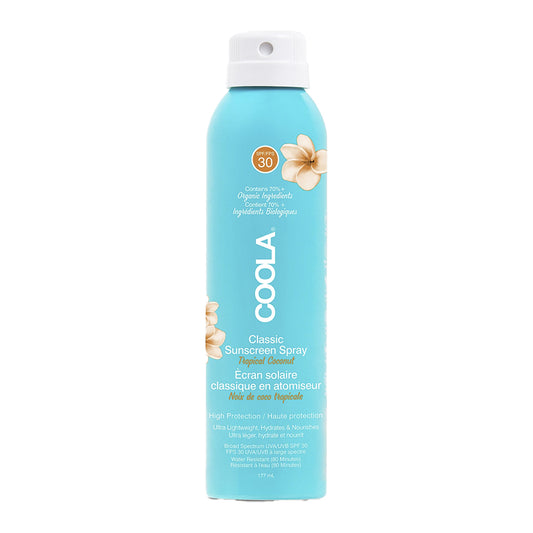 Сонцезахисний спрей для тіла "Тропічний кокос" SPF 30 Coola  177  ml